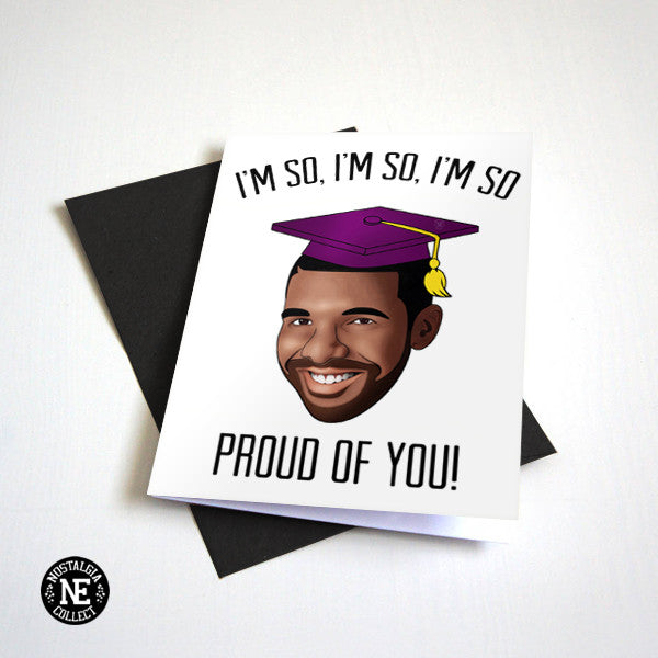 Congratulations You Played Yourself - Funny Hip Hop Graduation Card